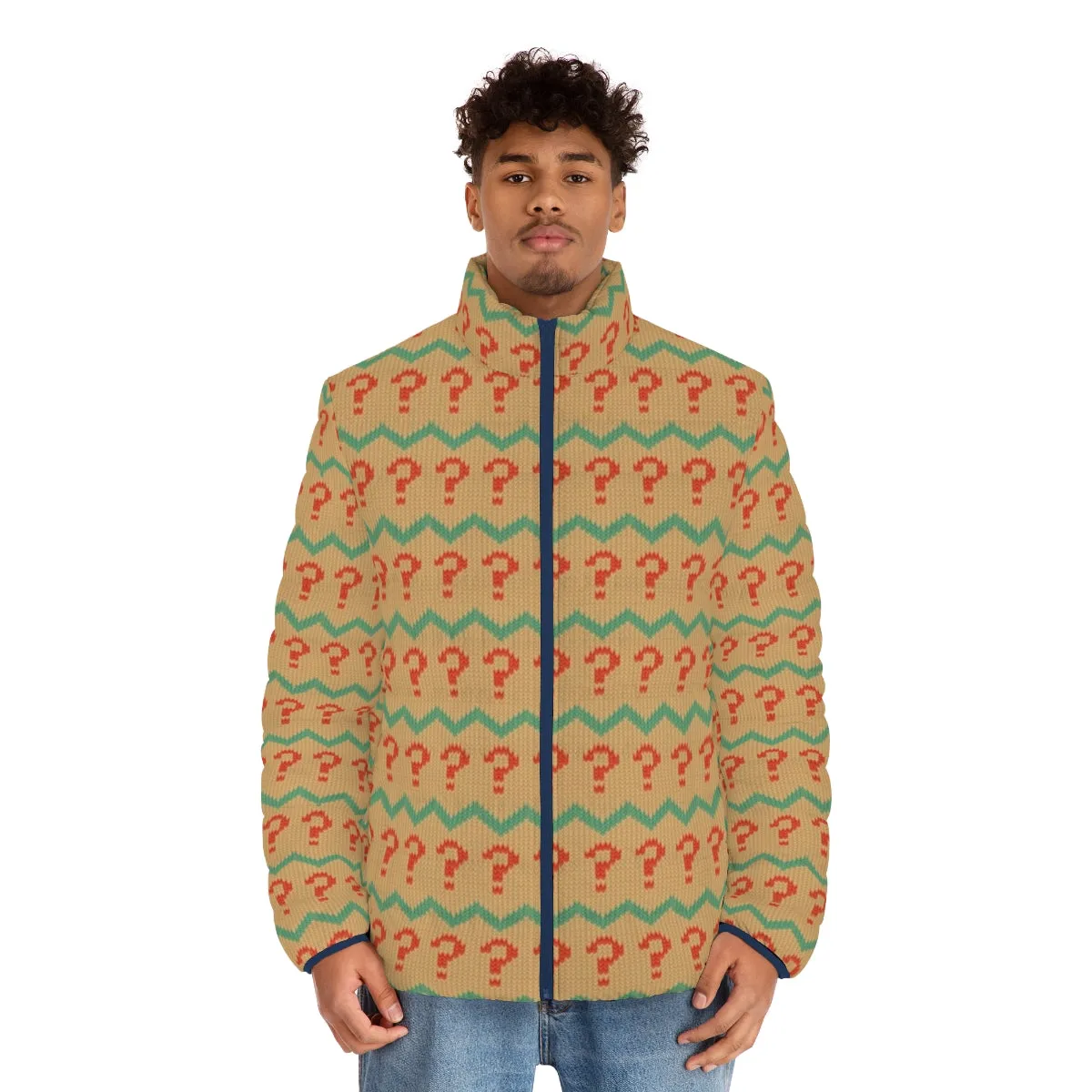 7th Doctor Who Puffer Jacket with Classic Jumper Pattern