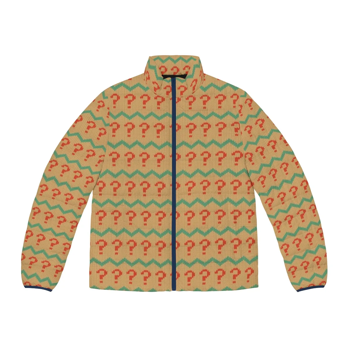 7th Doctor Who Puffer Jacket with Classic Jumper Pattern