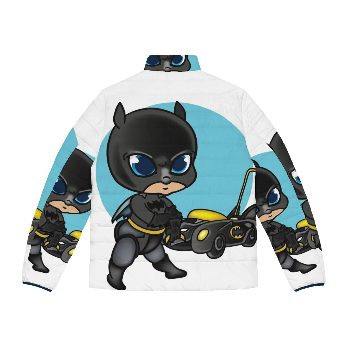 Adorable Baby Bat Superhero Puffer Jacket