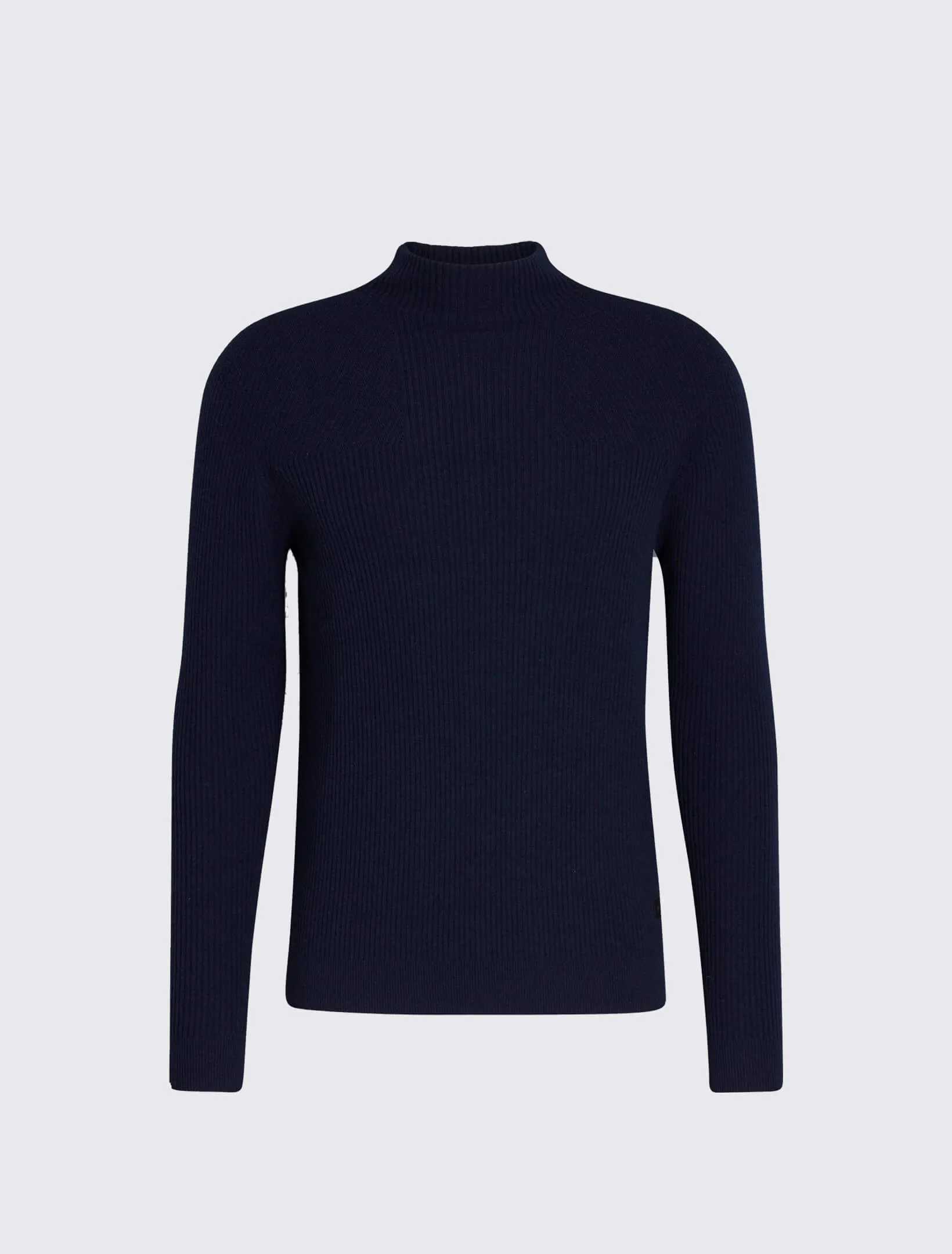 AlphaTauri Fluck Seamless 3D-Knit Cashmere-Blend Turtleneck Navy