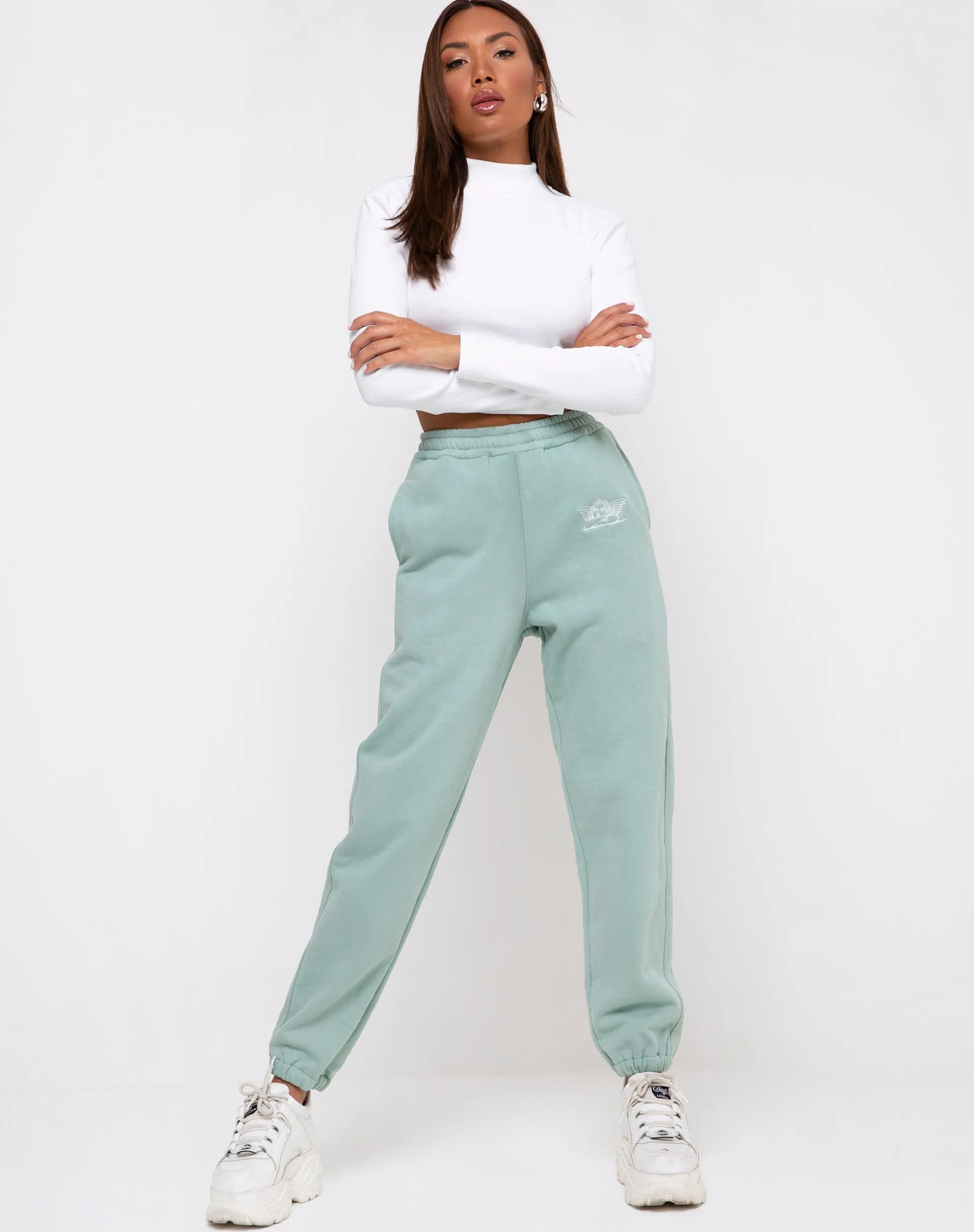 Basta Jogger in Seafoam Angelo Embro