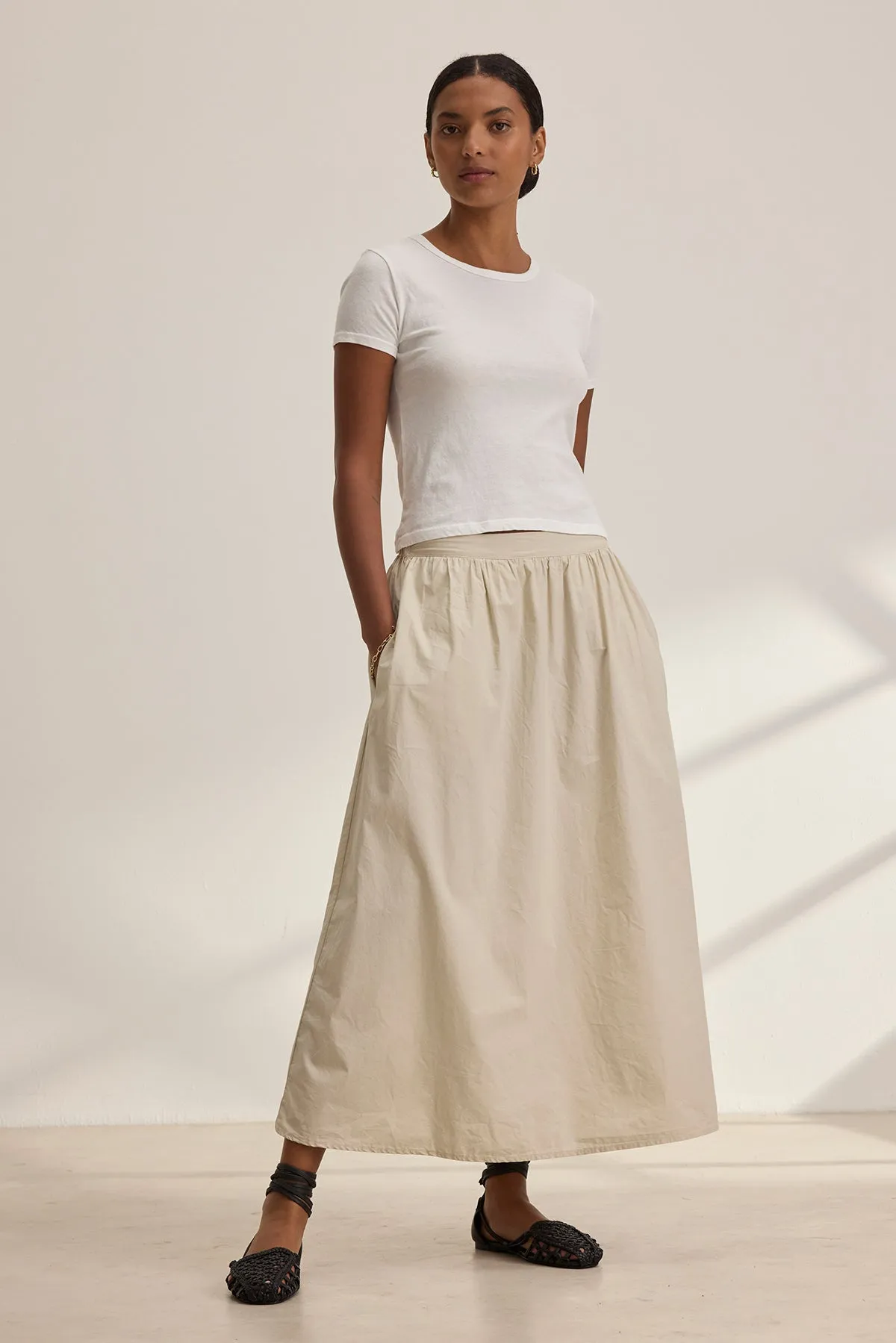 Bella Skirt - Sesame