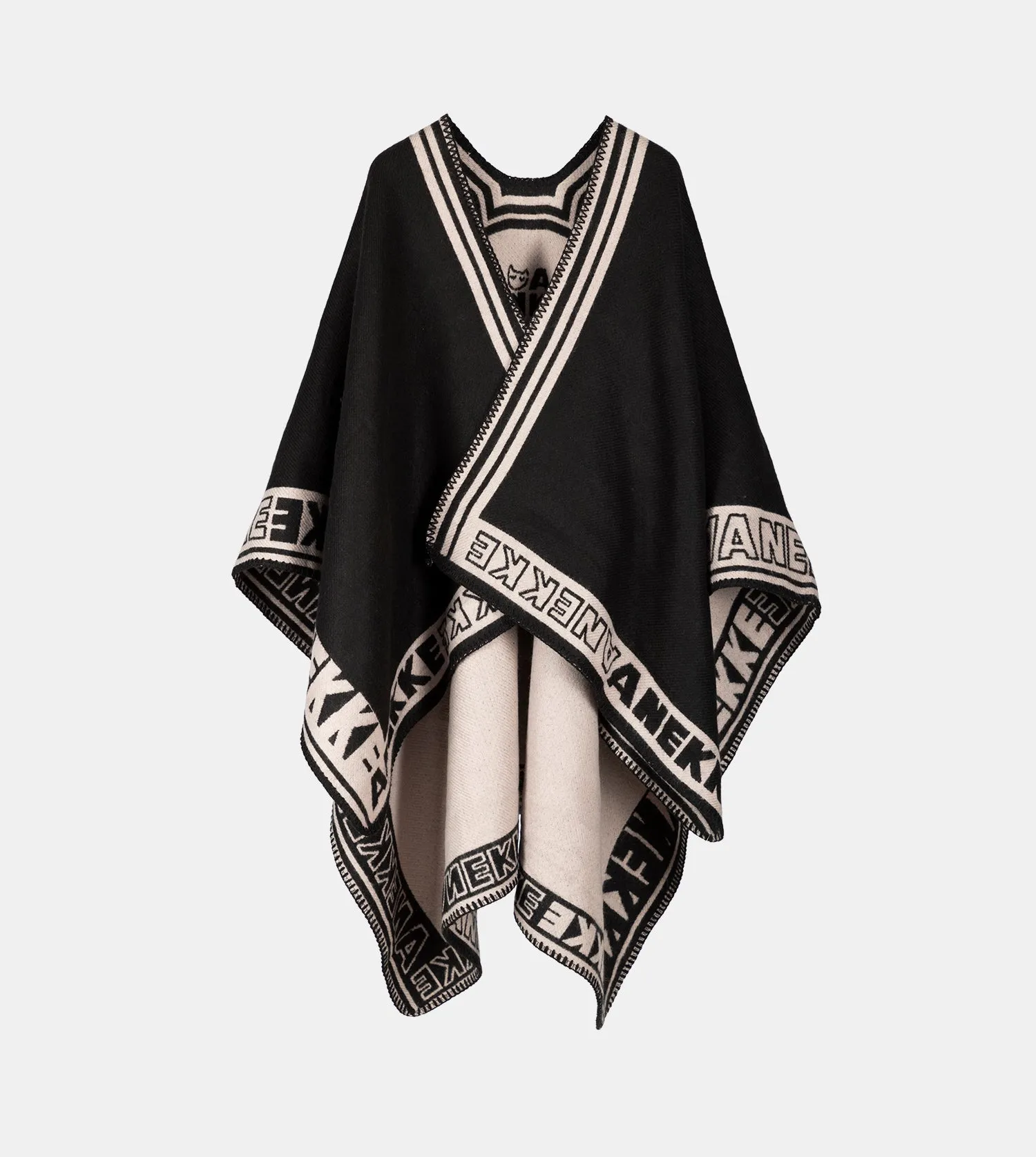 Black Shodō Poncho