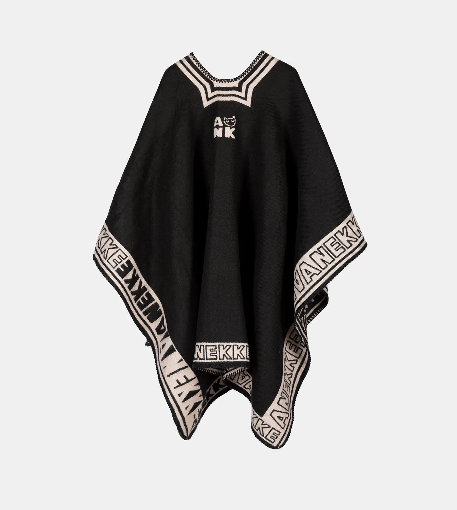 Black Shodō Poncho