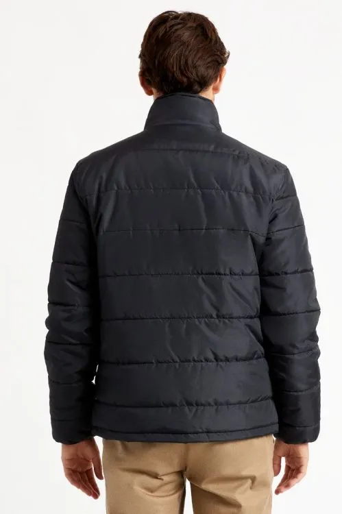 BRIXTON CASS PUFFER JACKET - BLACK