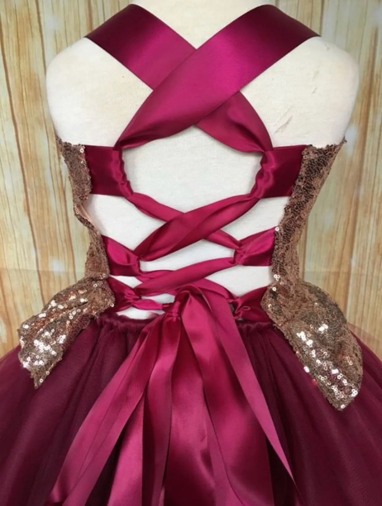 Burgundy Flower Girls Dress, Fall Wedding Flower Girl Dress