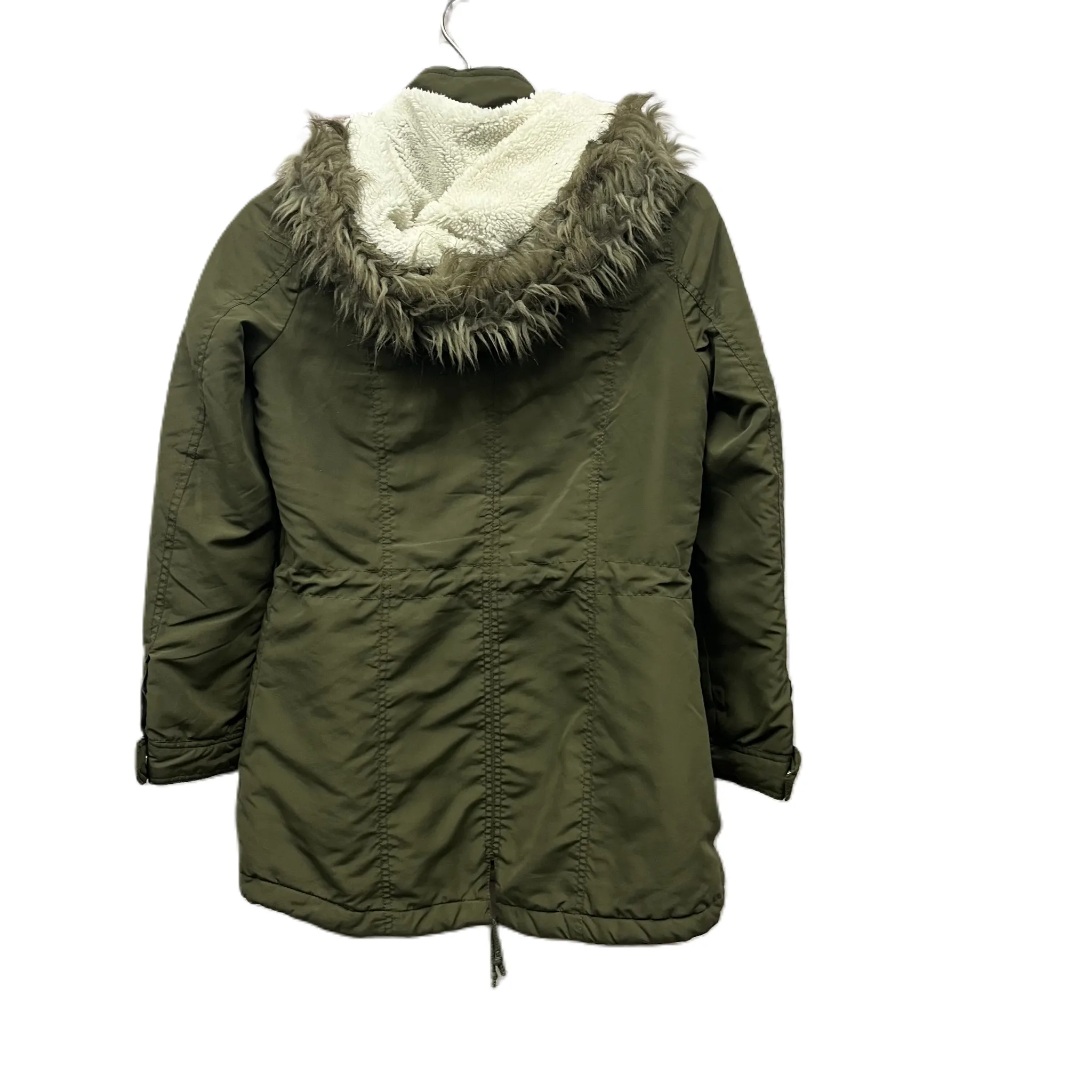 Coat Parka By Glamsia In Green, Size: S