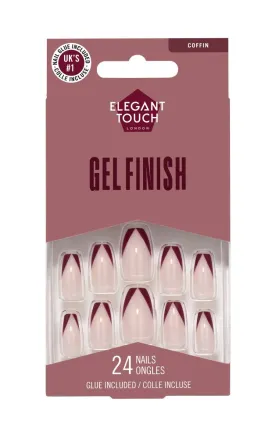 Elegant Touch Gel Finish Tips Heated