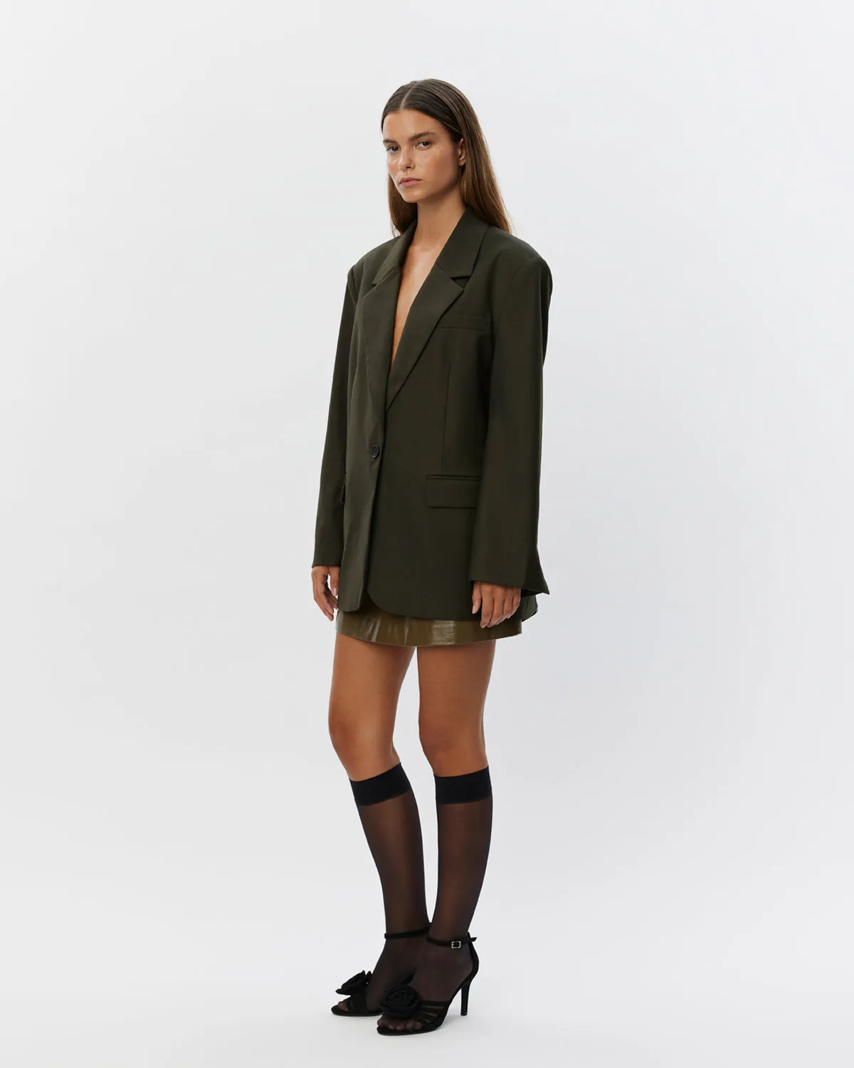 ERZASW BLAZER - olive