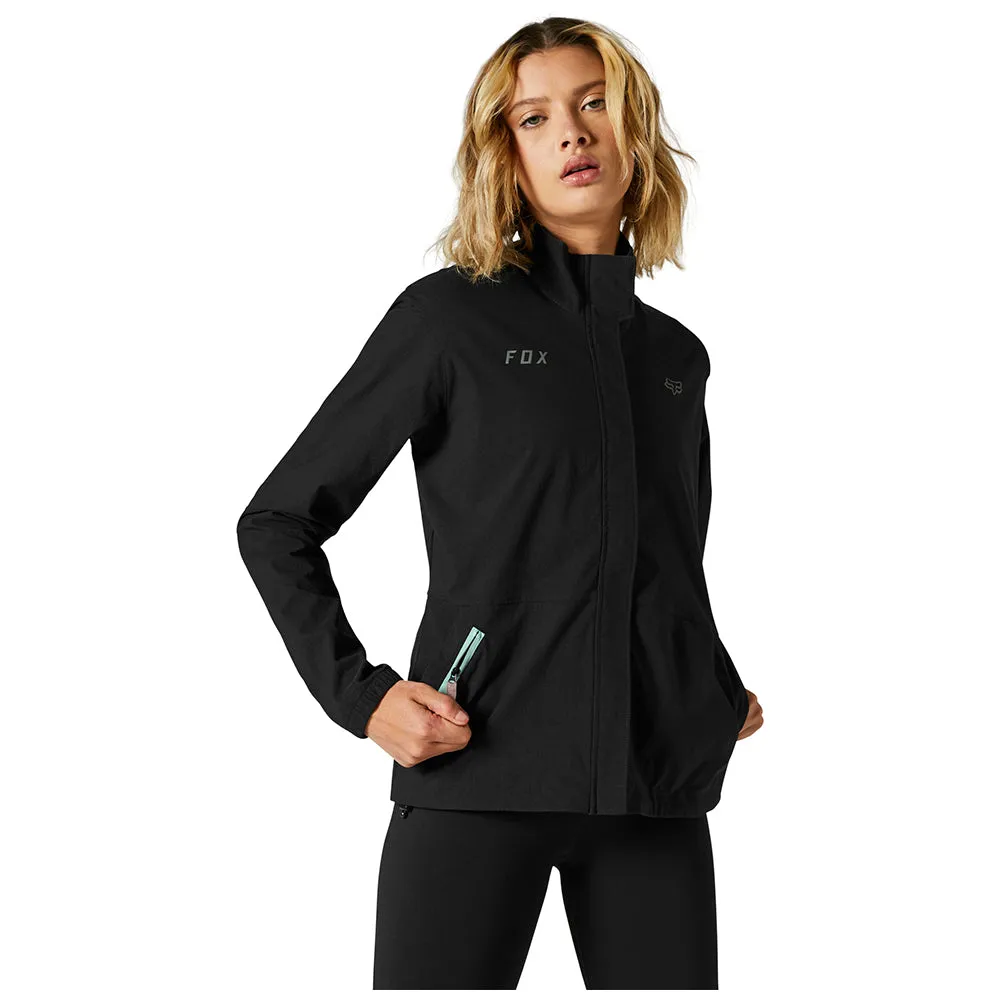 FOX WOMENS TRAVELLED PARKA [BLACK]