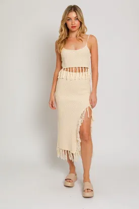 Fringe Crochet Skirt