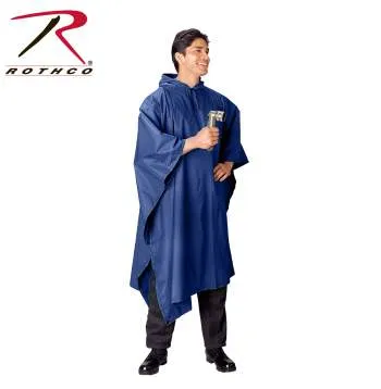 GI Type Military Rip-Stop Poncho