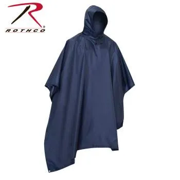 GI Type Military Rip-Stop Poncho