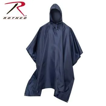 GI Type Military Rip-Stop Poncho