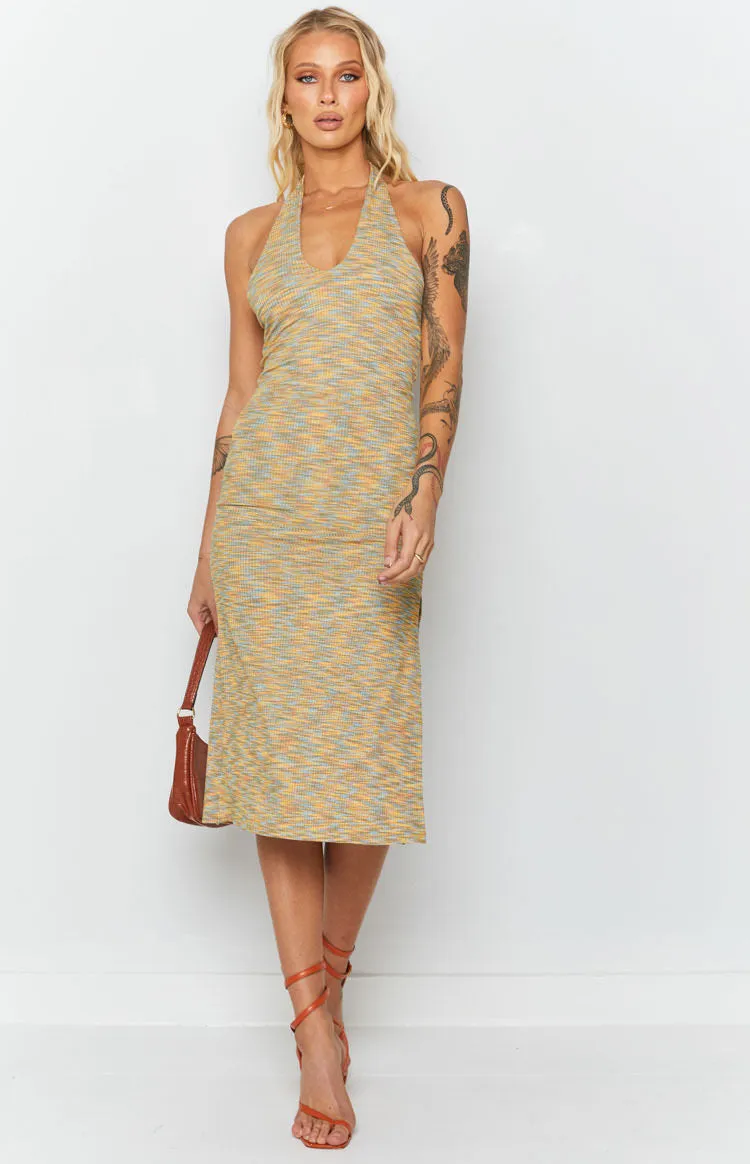 Indi Spacedye Midi Dress Multi