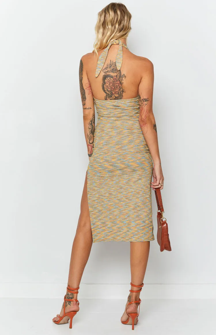 Indi Spacedye Midi Dress Multi