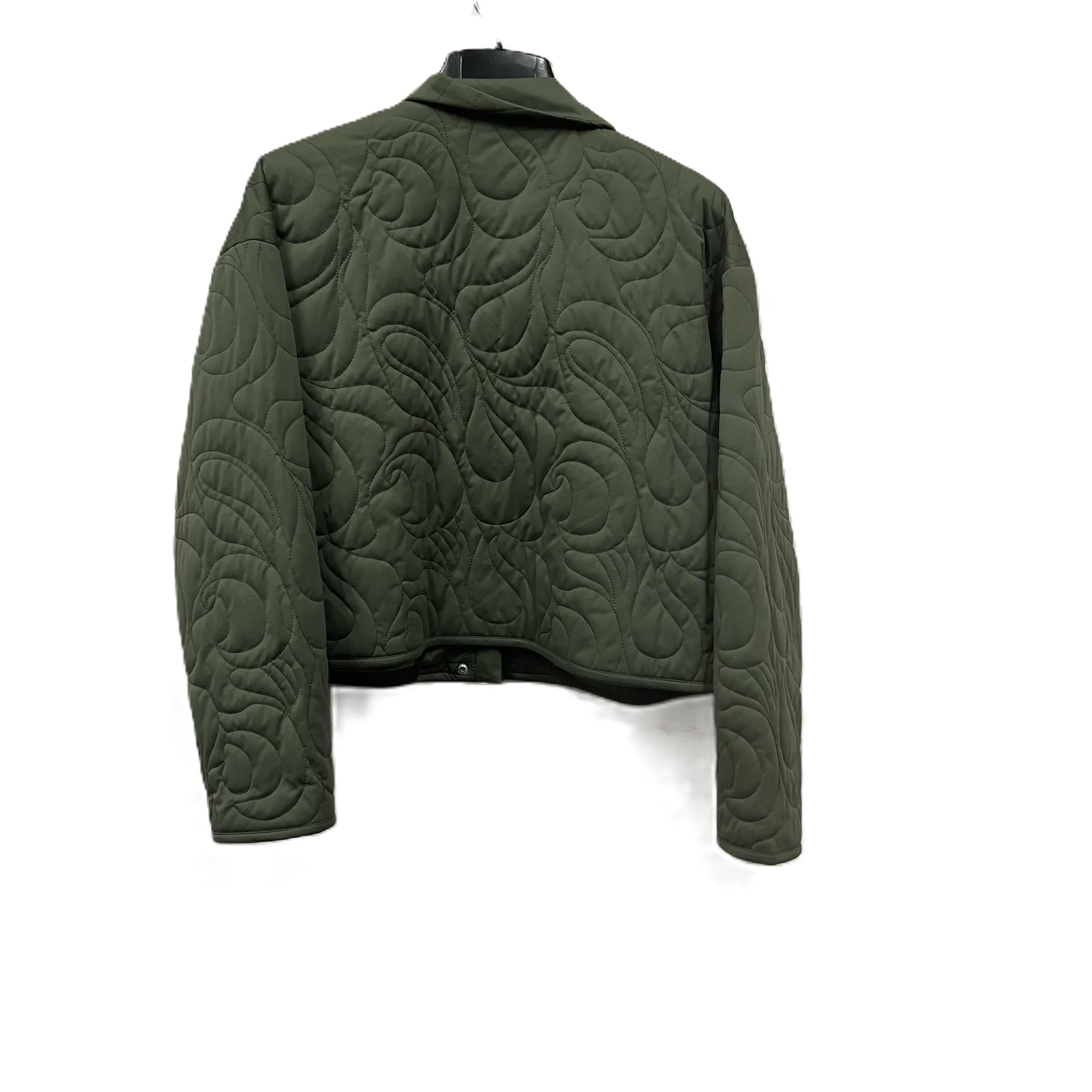 Jacket Puffer & Quilted By 7 For All Mankind In Green, Size: L