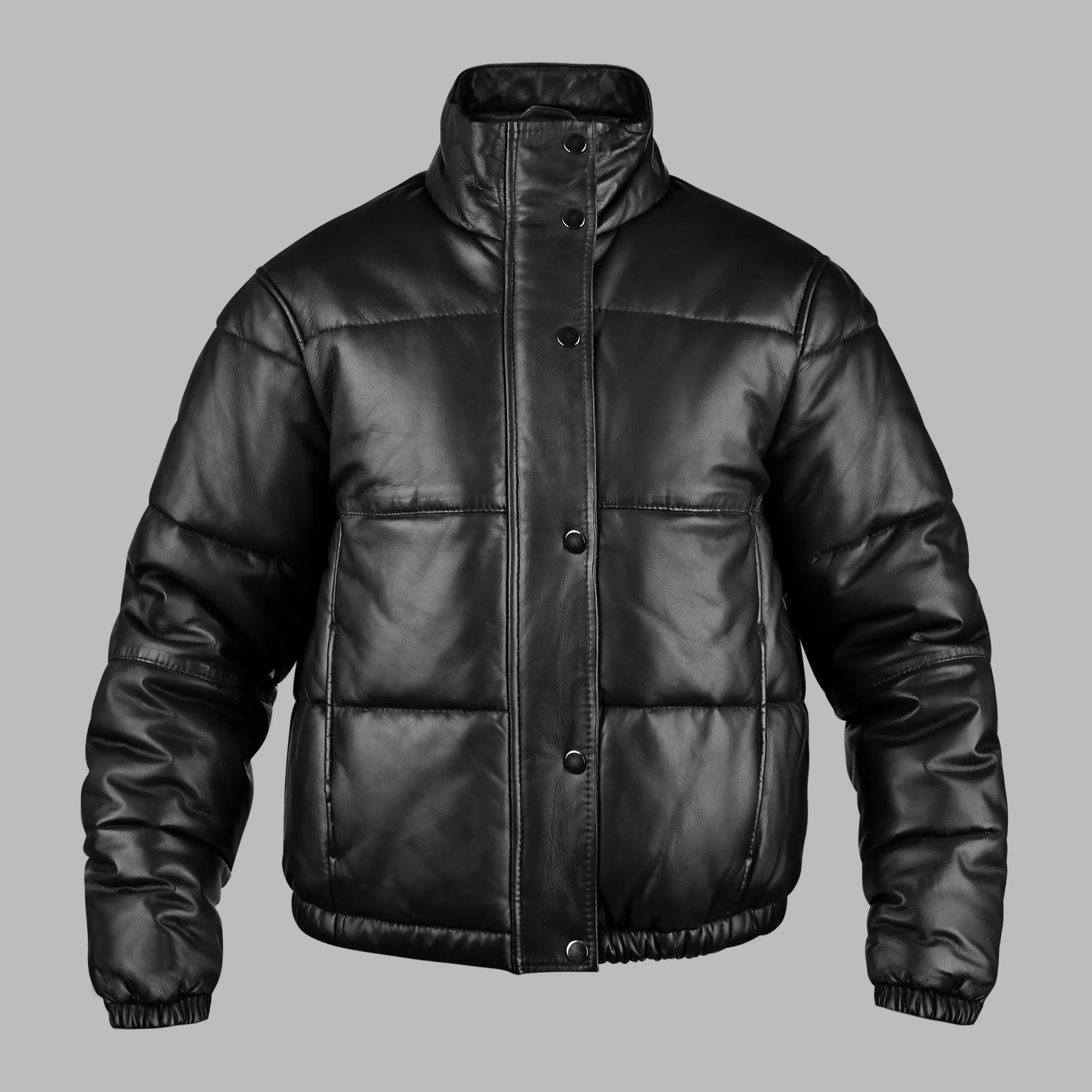 Jet Black Thermal Puffer