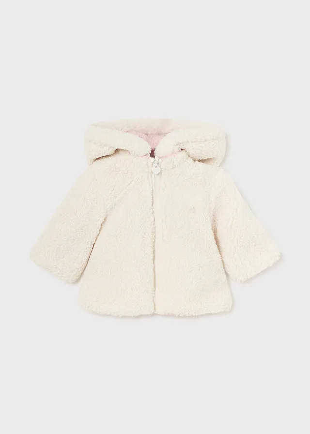 MAY Reversible Pink Cable Knit Jacket