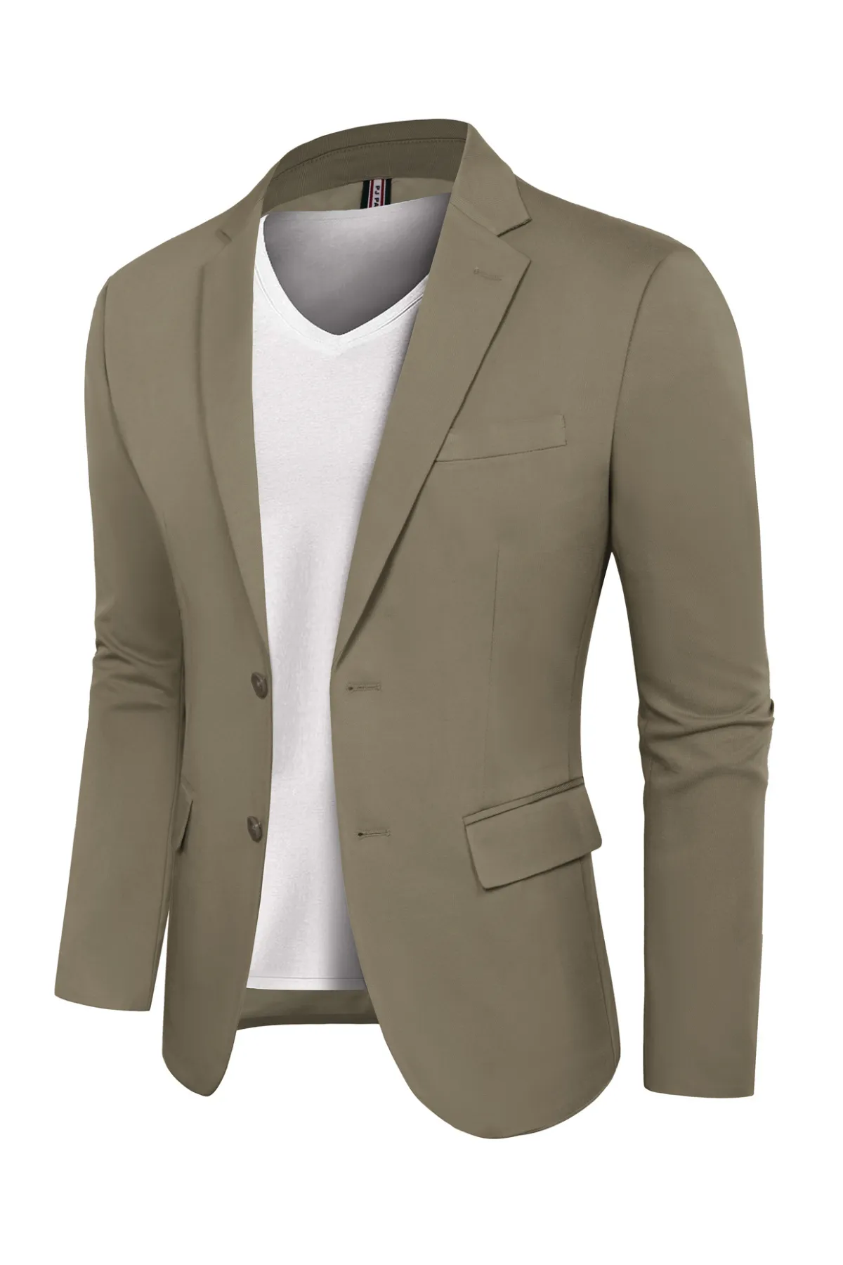 Men's Casual Blazer Suit Jackets Two Button Stretch Lightweight Sport Coats