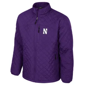 Northwestern Wildcats Men's Purple Puffer Jacket