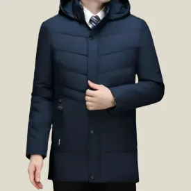 Olaf&Dave Parka | Lange waterdichte heren winterjas met warme fleece voering