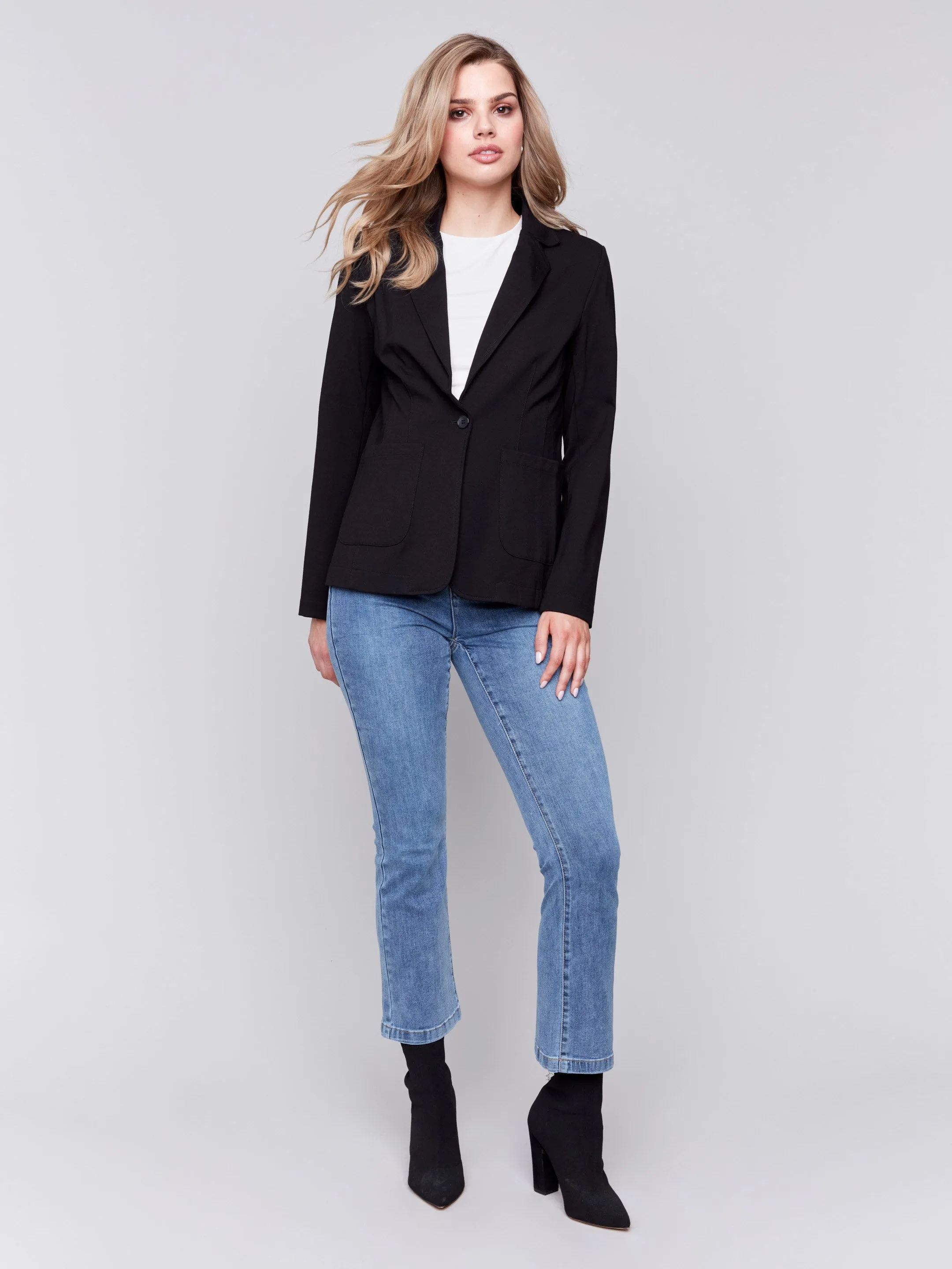 Ponte Blazer - Black