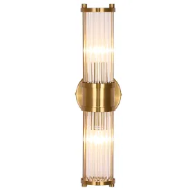 Preston II Wall Light in Brushed Brass