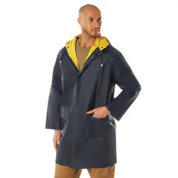 Reversible 3/4 Length Rain Parka