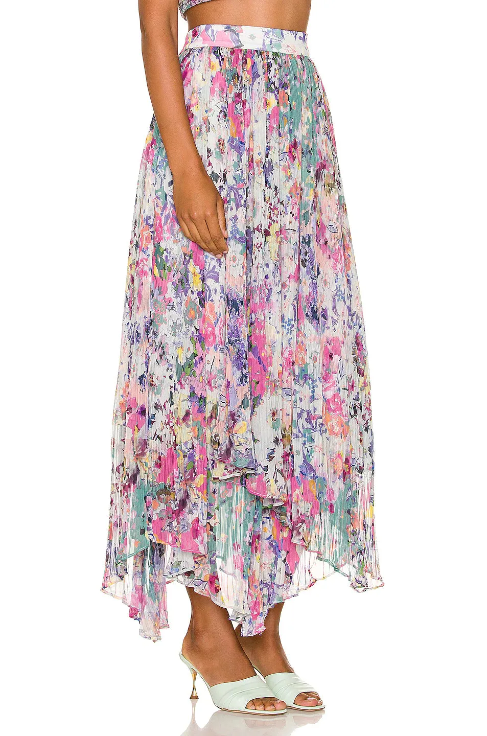 Rococo Sand Lelia Midi Skirt in Multicolor