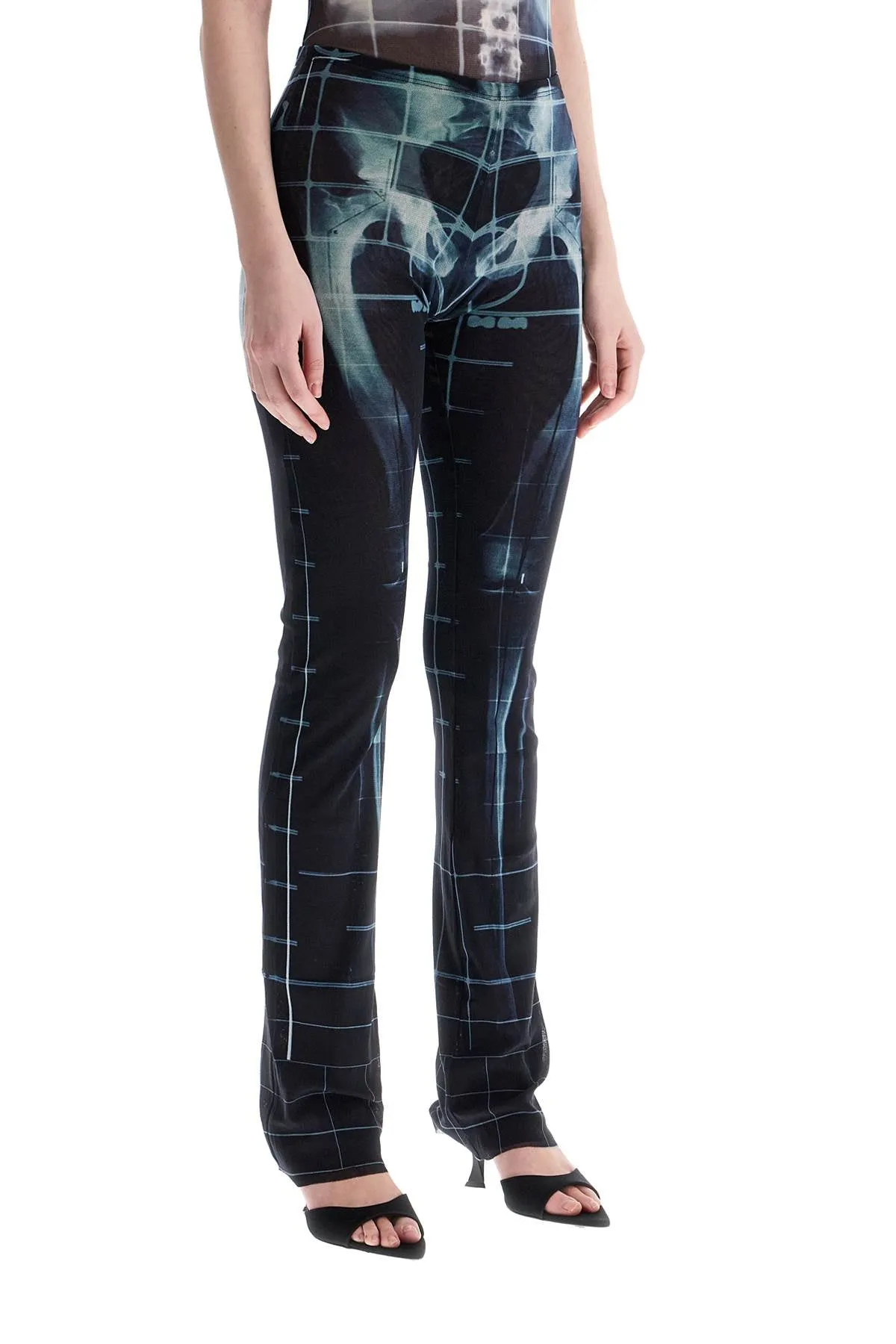 Skeleton Print Pants