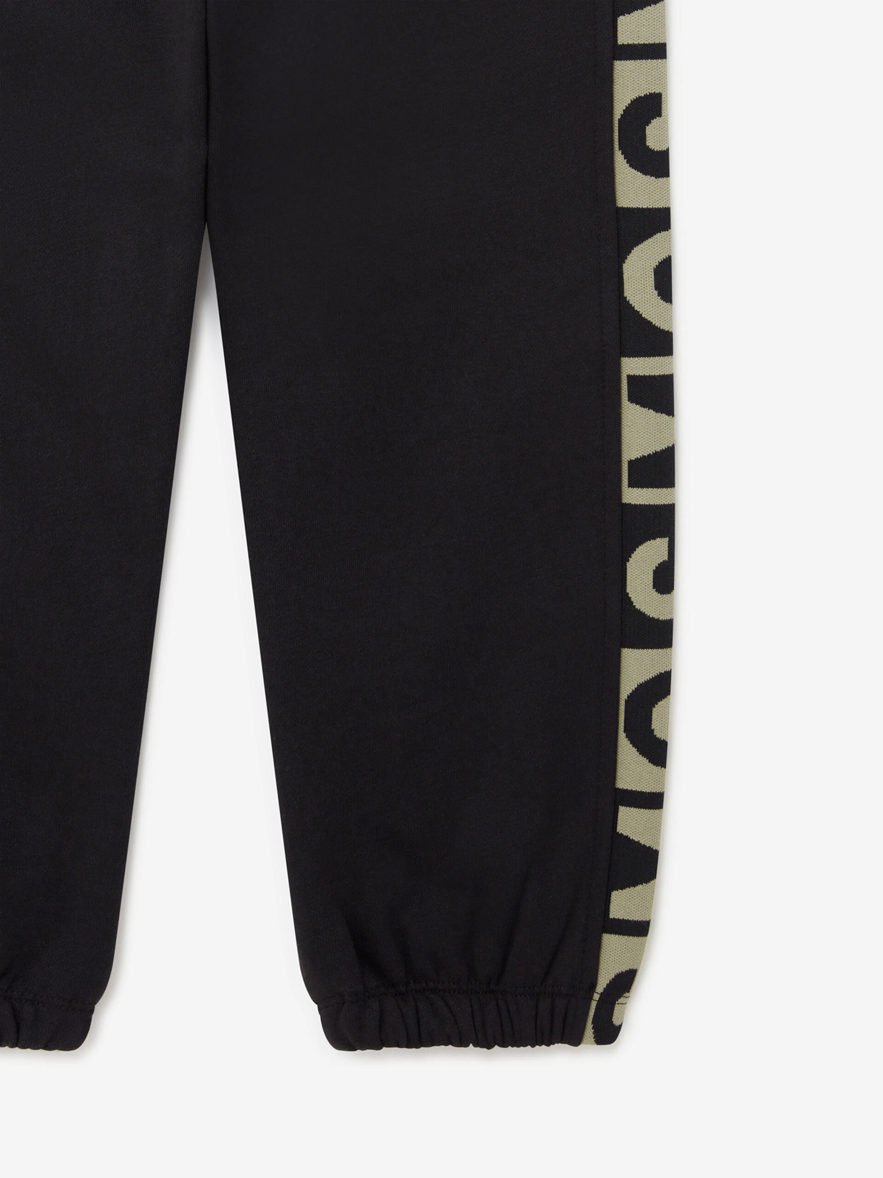 Stella McCartney Boys Logo Block Joggers in Black