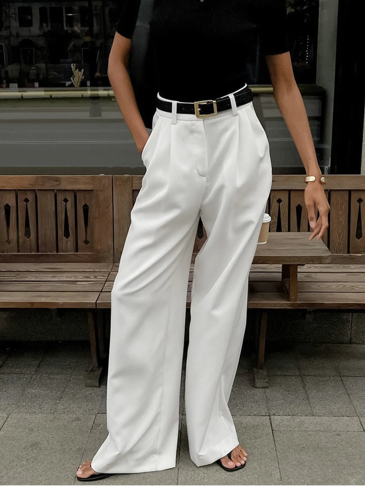 Theo - Wide Leg Pants