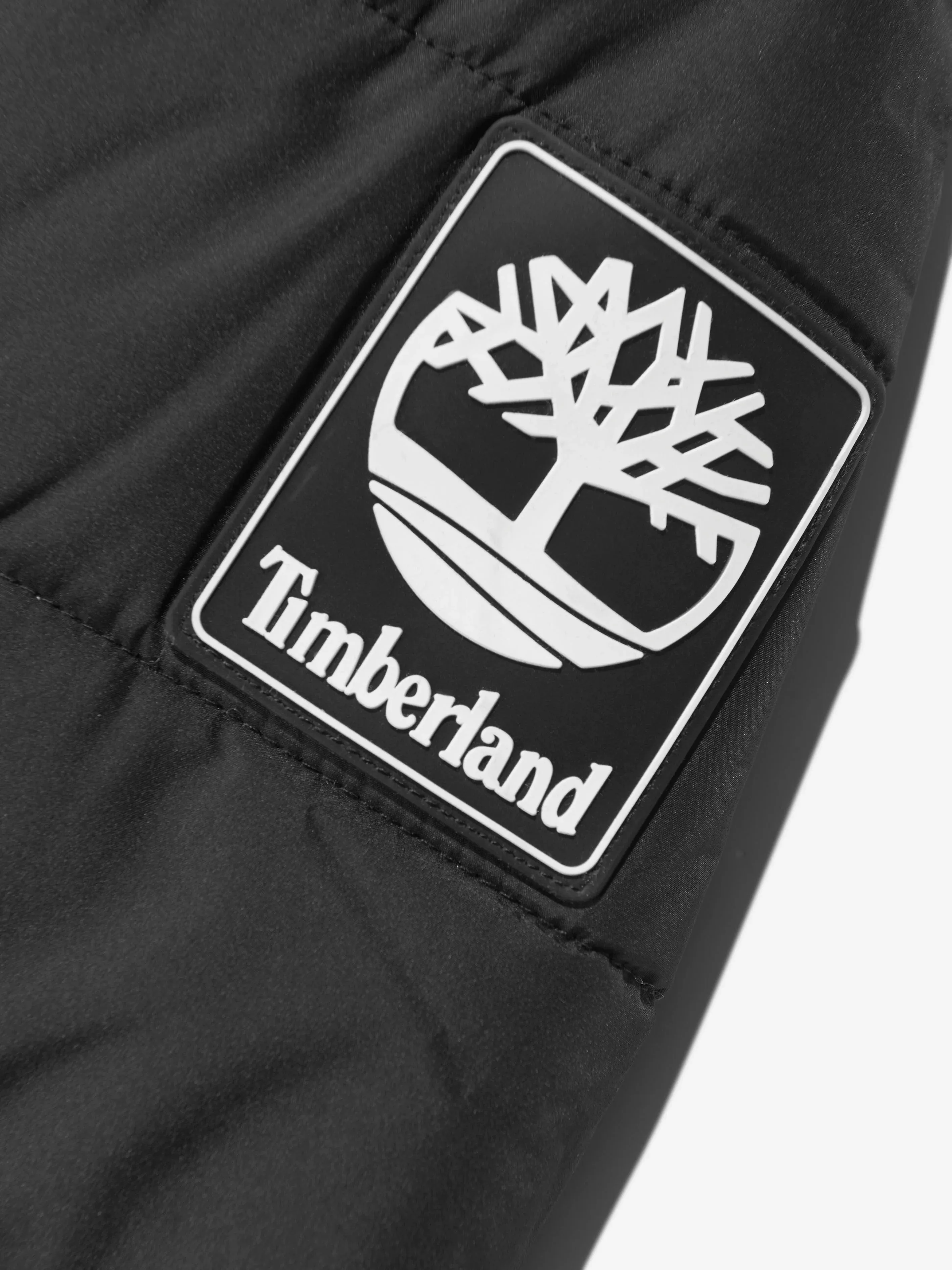 Timberland Kids Boys Long Puffer Jacket in Black - 8Y