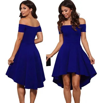 VenusFox Elegant Casual Off Shoulder Sexy Dress