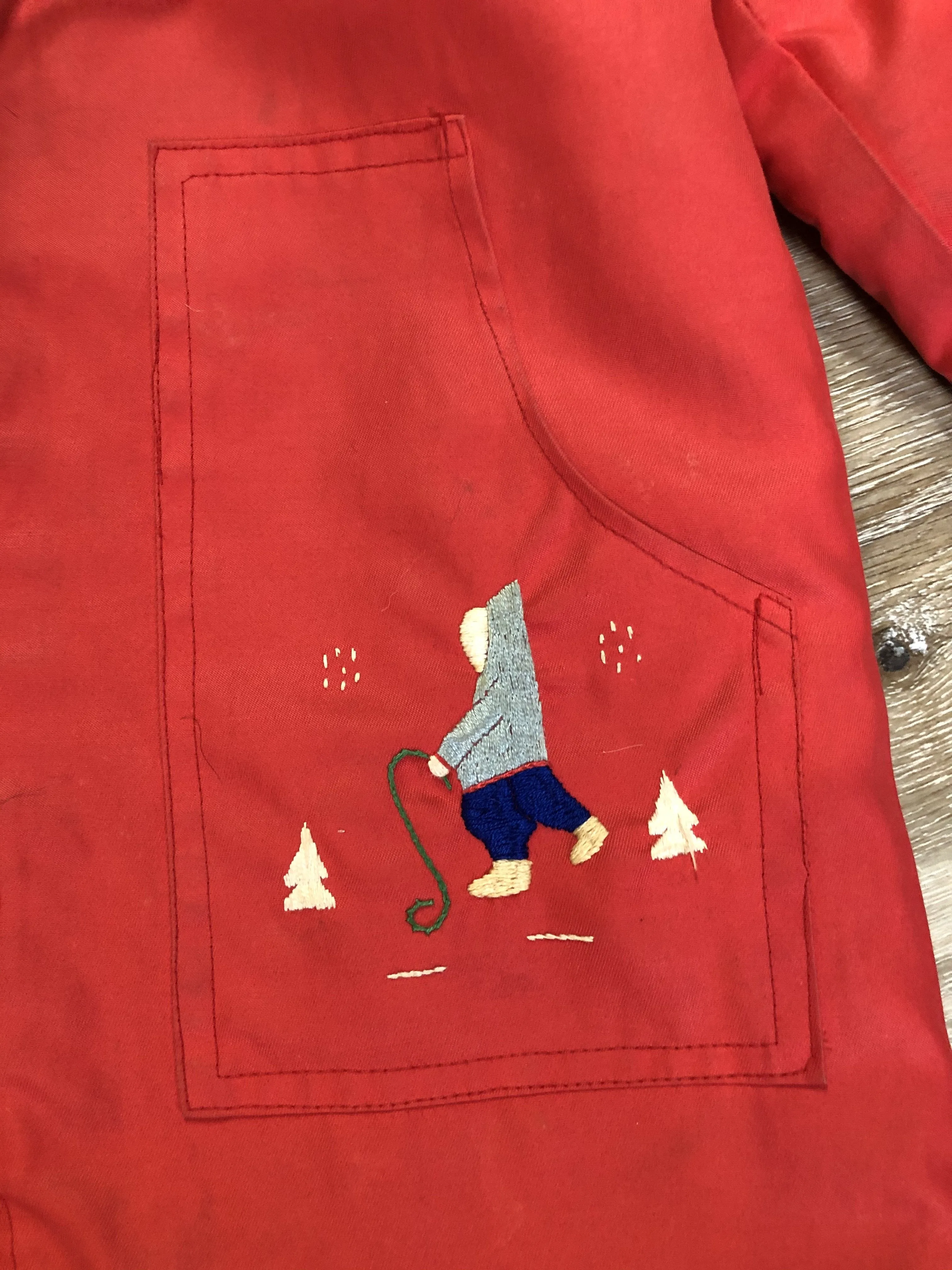 Vintage Children’s Red Northern Parka, Made in Canada SOLD