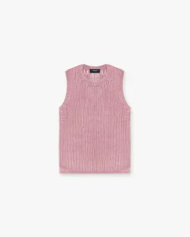 Washed Knit Vest - Sunrise