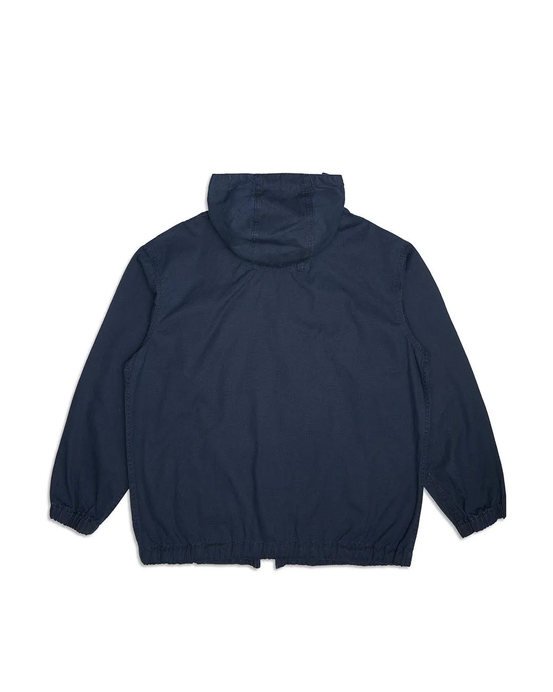 Waxed Landing Parka - Navy