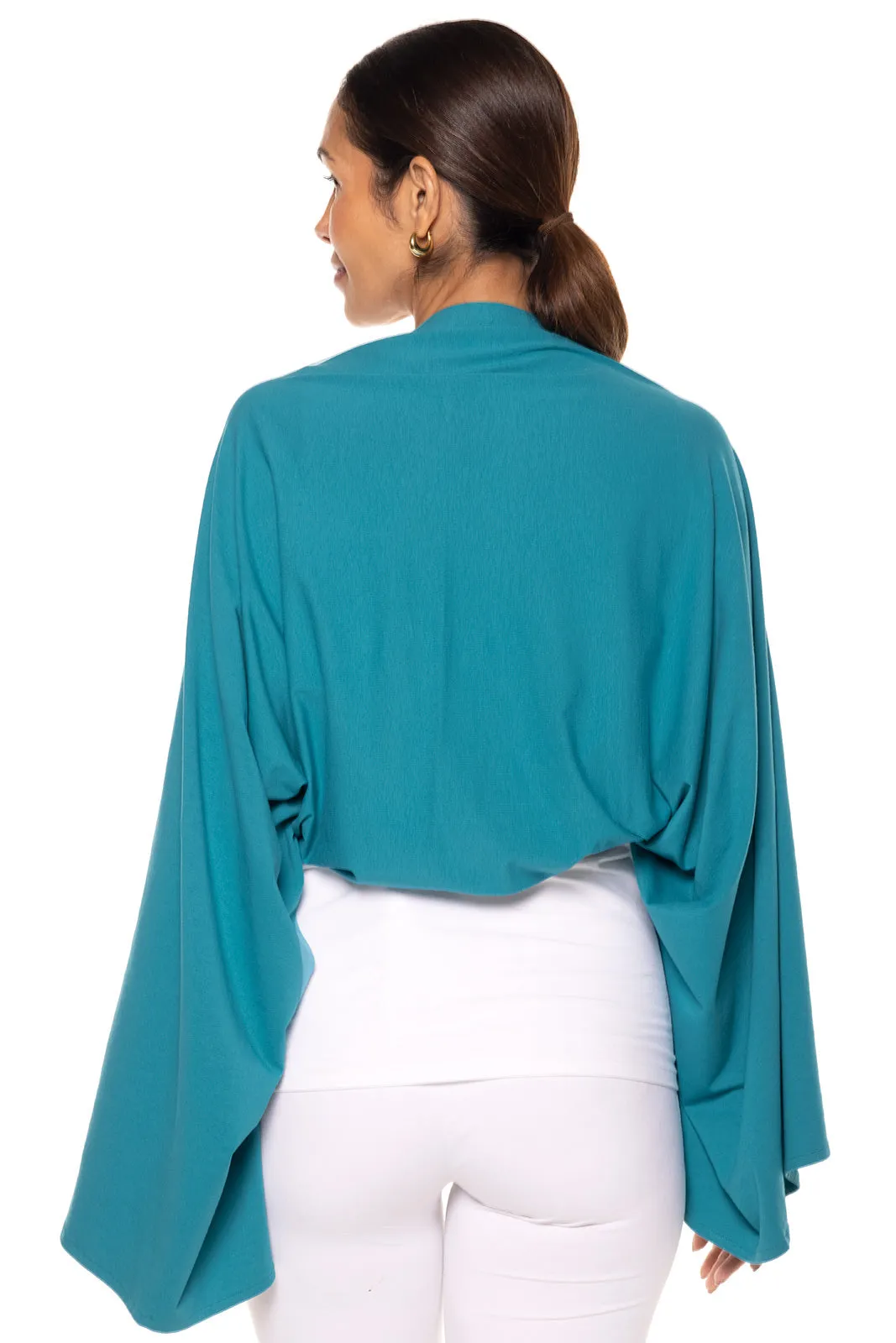 Women's Revilla Convertible Sun Wrap | Tahitian Teal